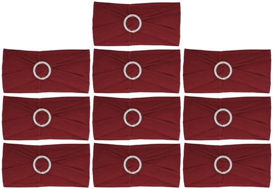 Sedili per poltrone 10 pezzi - Cinturoni in spandex elastico - Cinturoni di poltrona in pelle lussuosa - Installazione facile - Duraturo - Finissaggio raffinato - Cinturoni di poltrona