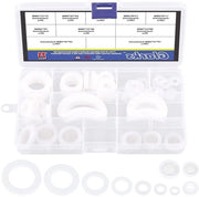 Kit di assorbimento universale a 71 pezzi - 10 misure di silicone per l'assorbimento universale con filtro di slang a cappuccio universale, O-ring di sigillatura in silicone trasparente.