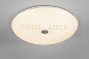 GRAVITY PLAFONIERA LED 45W 5300lm, 2700 - 6500K EFFETTO CIELO STELLATO CON TELECOMANDO MULTIFUNZIONE D. 58CM DIMMERABILE