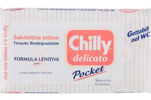 CHILLY SALVIETTE INTIME 12 PZ DELICATE