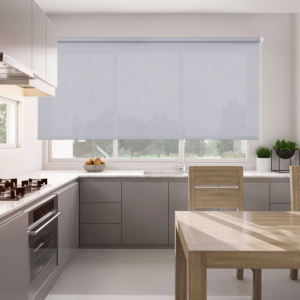 Tenda a Rullo Screen resistente e isolamento termico Grigio 105x250 cm
