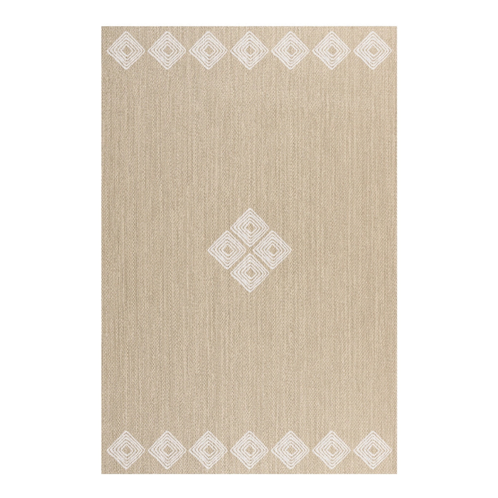 Tappeto vinilico di alta qualità etnica bianche 80x150