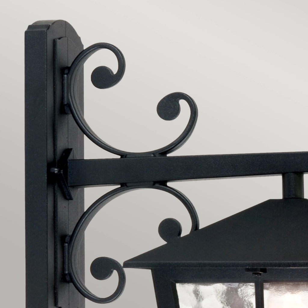 Applique esterno Canterbury E27 nero Elstead BL52M-BLACK