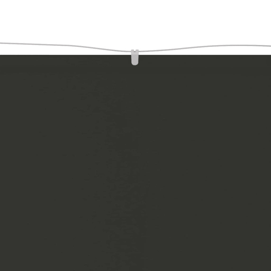 Paravento Verticale-Pannello per balcone Antracite 140x420 cm in Tessuto Oxford