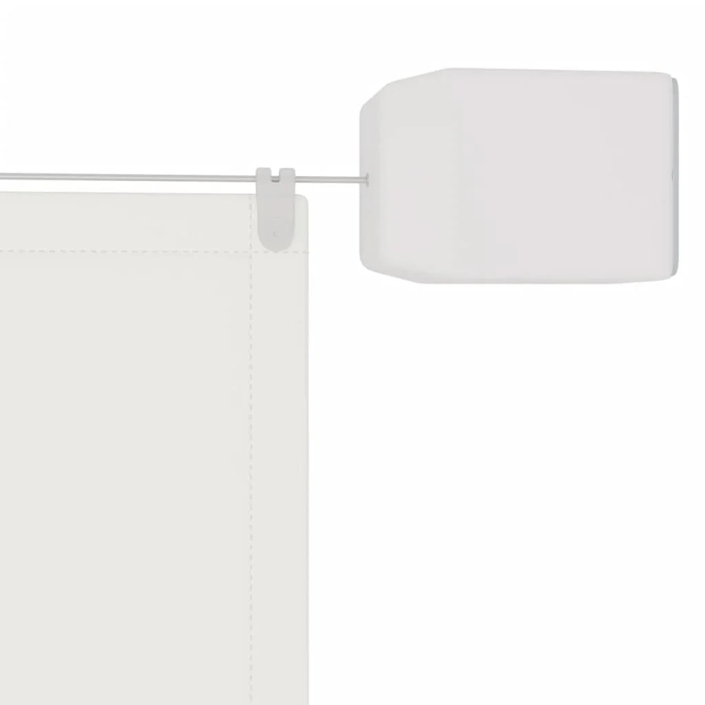 Tenda da sole verticale 140 x 600 cm tessuto oxford bianco 02_0007564