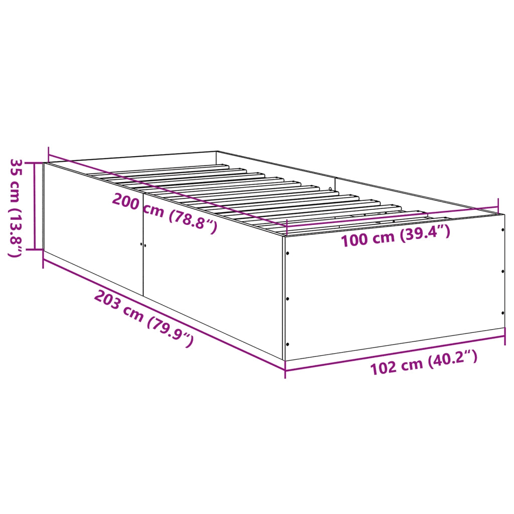 Giroletto Rovere Fumo 100x200 cm in Legno Multistrato 3281053