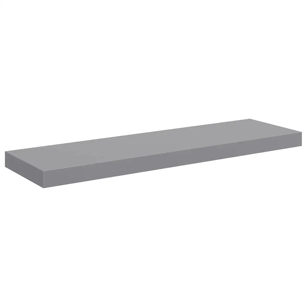 Scaffale a parete | Ripiano a parete | Mensola a parete Grigio 80x23,5x3,8 cm in MDF