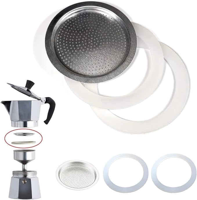 FILTRO E GUARNIZIONI PER CAFFETTIERA 1 tazza