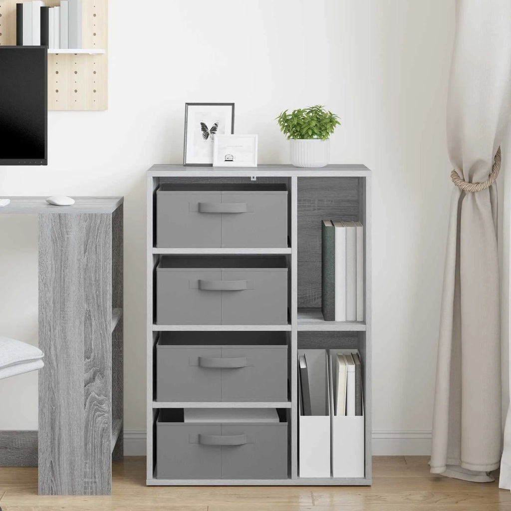 Credenza con cassetto Grigio Sonoma 60 x 33,5 x 84 cm 8000473