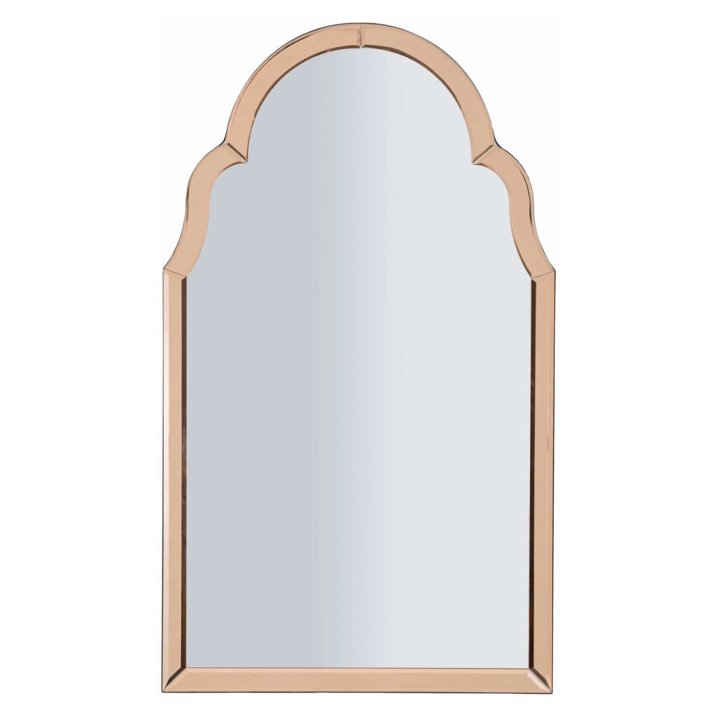 Mostarr, Specchio Cornice Sagomata, 47x80h cm Rosa