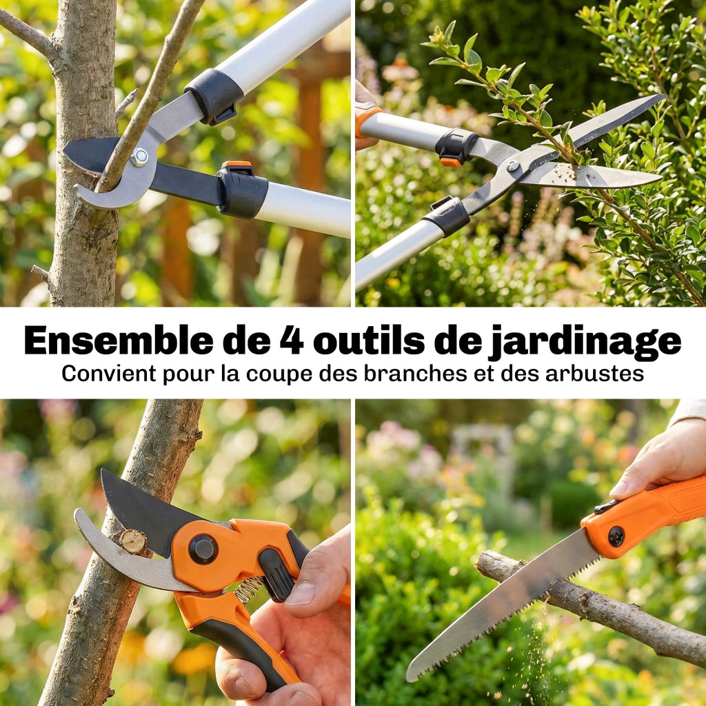 Set da giardino 4 pezzi ¨C Minimal ¨C alluminio