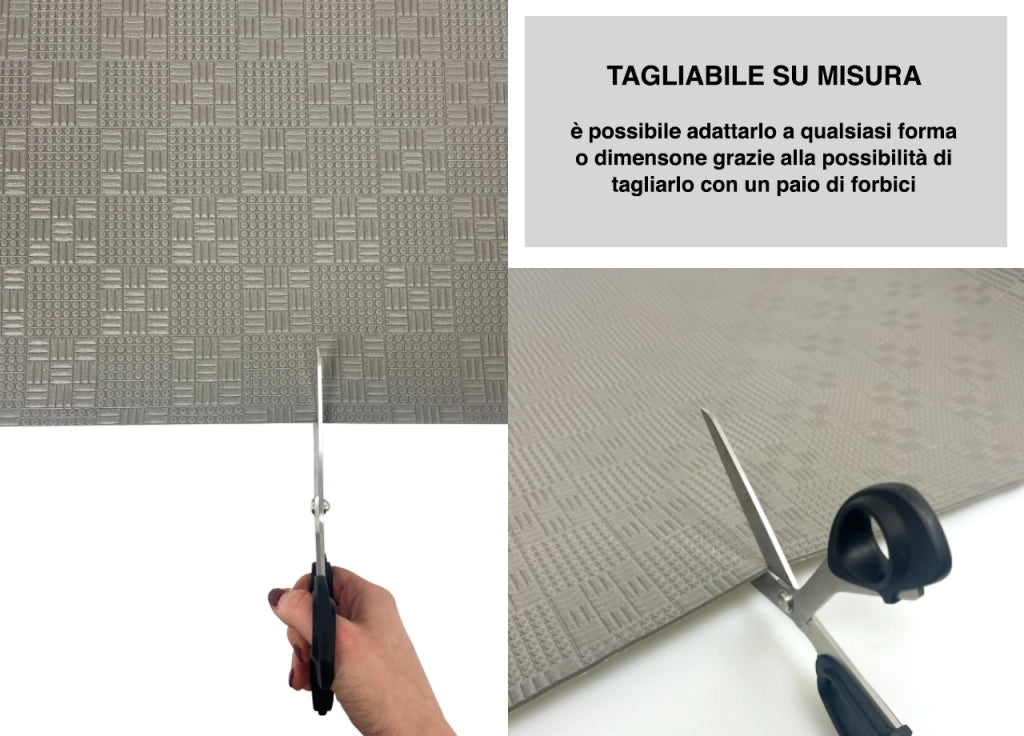 Tappeto Passatoia Antiscivolo Con Stampa Digitale Disegno Cuori Appesi - 50x280 - Cuori Appesi