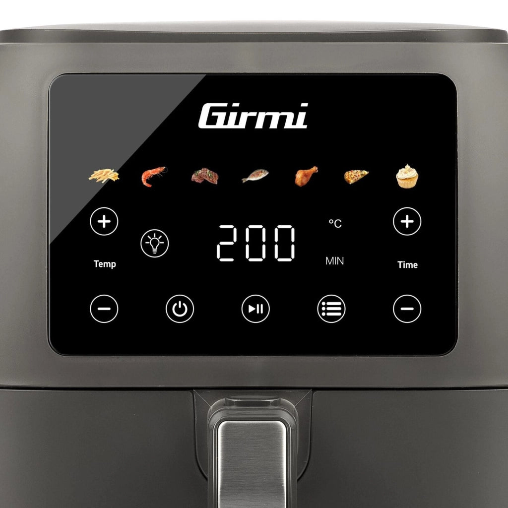 Girmi FG92 Singolo 8 L 1700 W Friggitrice ad aria calda Grigio