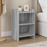 Comodini Sonoma grigio 40 x 30 x 60 cm Legno ingegnerizzato 8011005