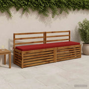 Cuscino per panchina SOEST 100% Poliestere Rosso Vino 949136