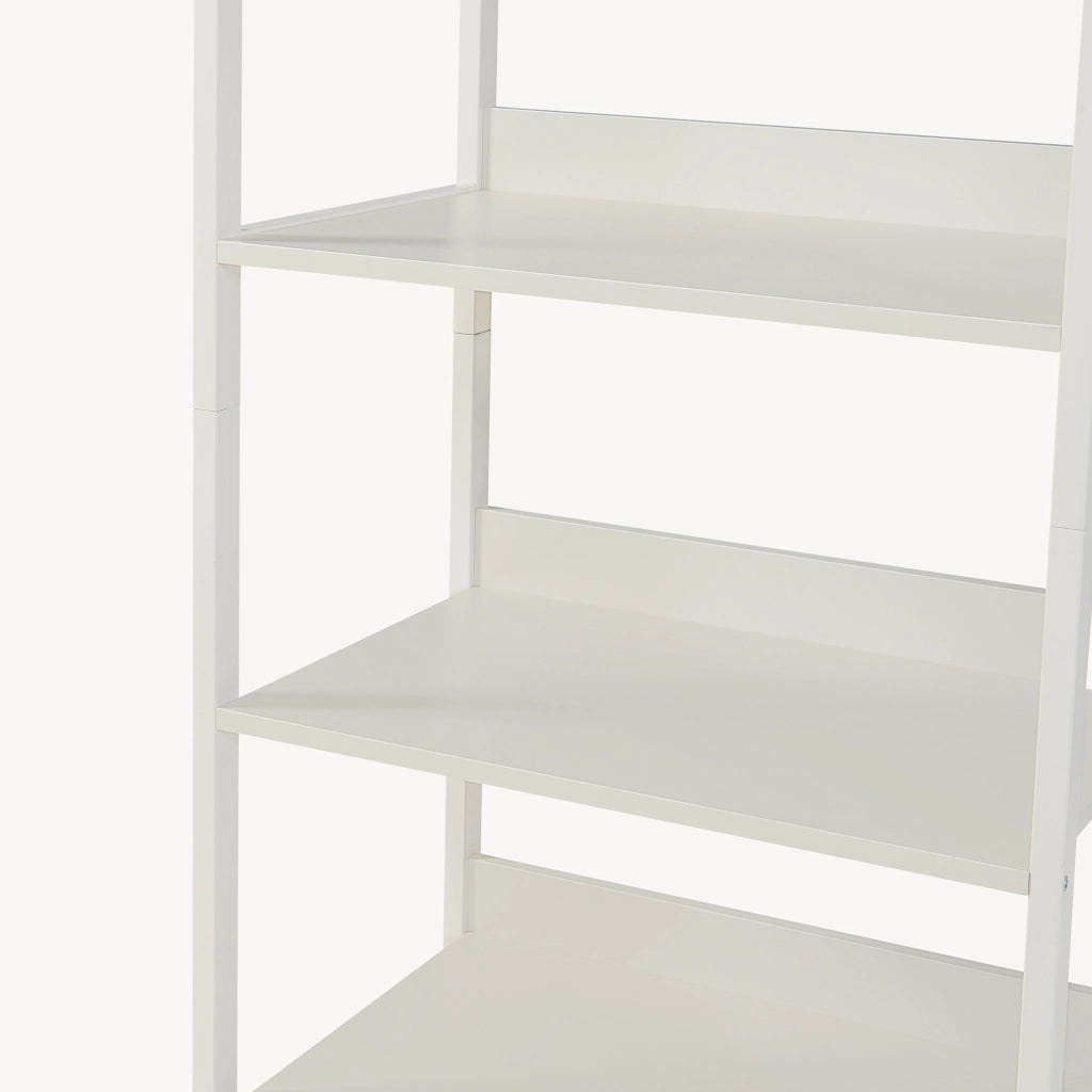 Stand Appendiabiti Jässaatka in Acciaio con 5 Ripiani 200 x 61 x 40 cm - Grigio [en.casa]