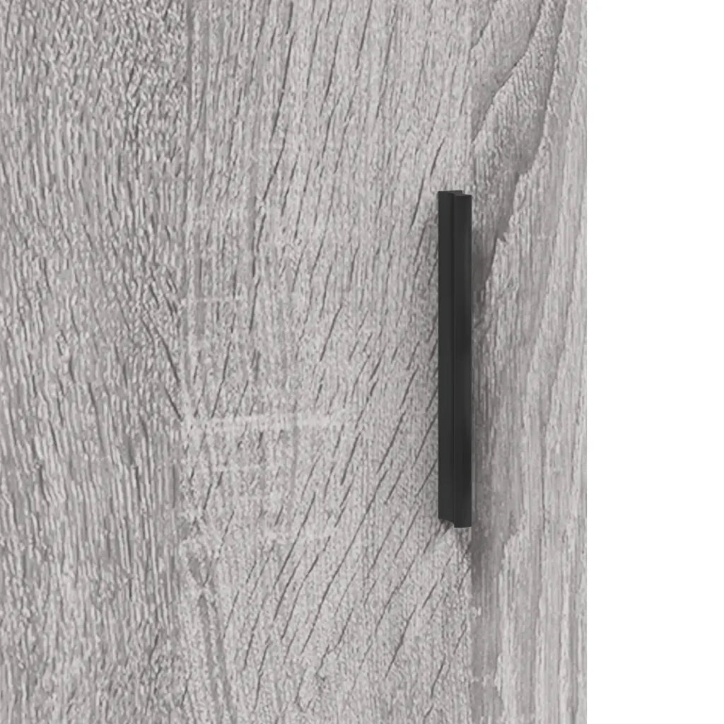 Credenza | Madia | Buffet da pranzo | Armadio da pranzo Grigio Sonoma 69,5x34x180 cm in Legno Multistrato