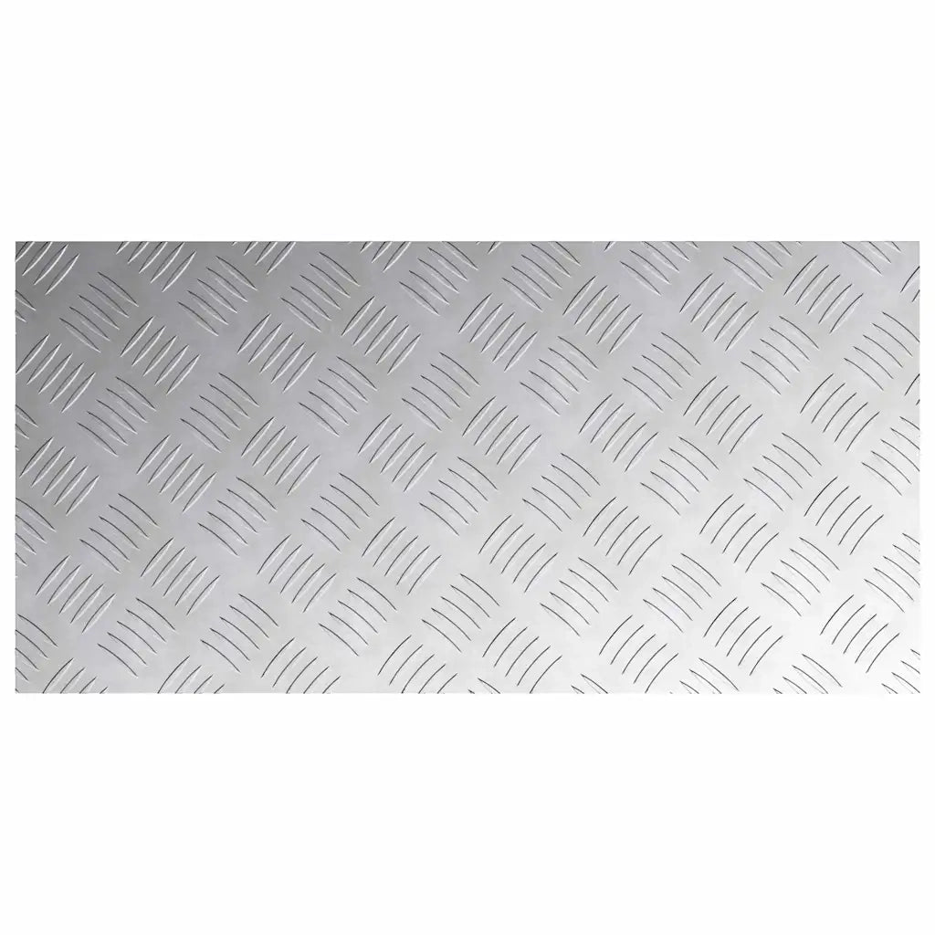 Gradini per Scale 2 pcs Argento 80 x 40 cm Alluminio 4104333