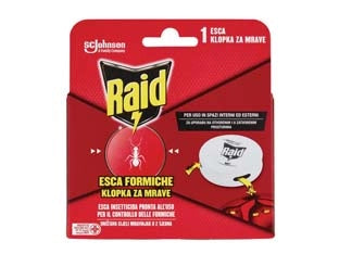 ESCA INSETTICIDA PER FORMICHE RAID - 12 pezzi RAID