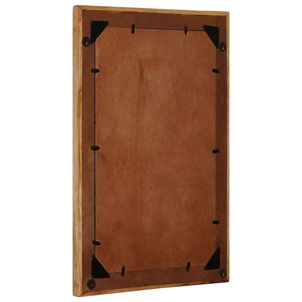 Specchio Montaggio a parete Marrone 70 x 50 x 3 cm Vetro 4018947