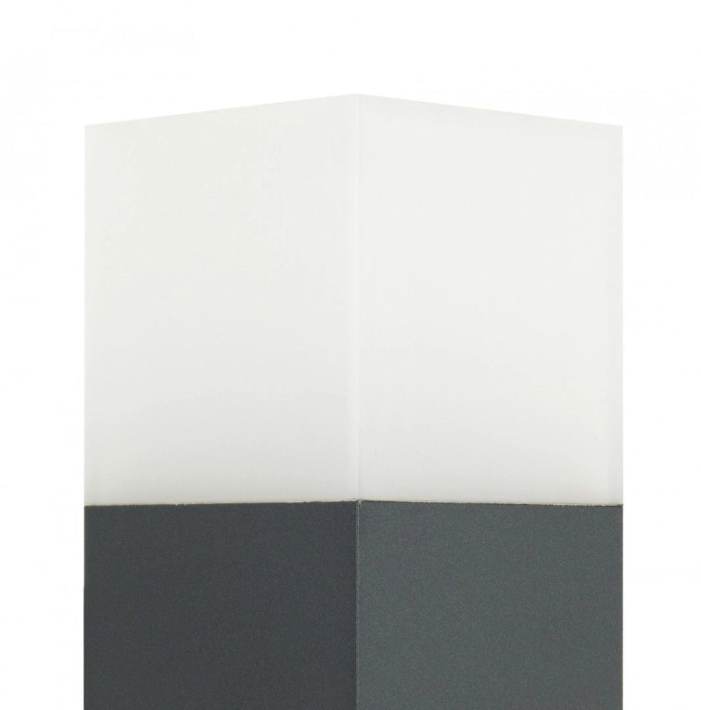 Paletto luce 83cm E27 grigio scuro IP44 SU-MA Cube