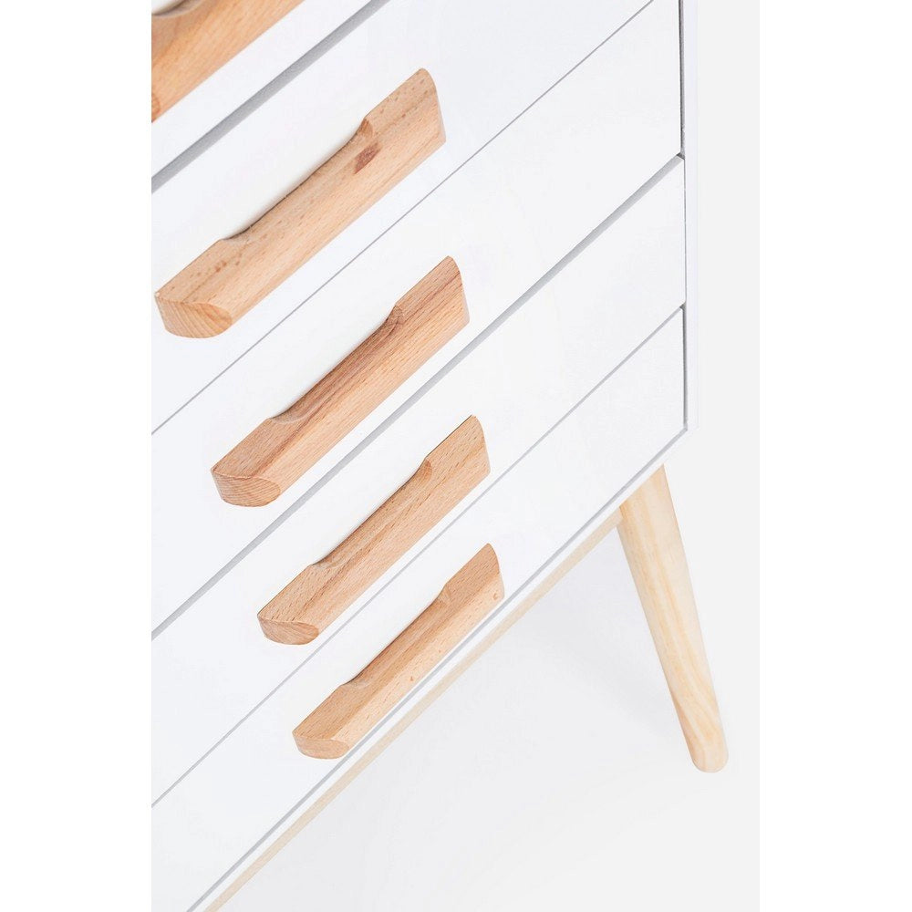 Cassettiera Legno Bianco Moderna da Interno - EXCEPTIONAL