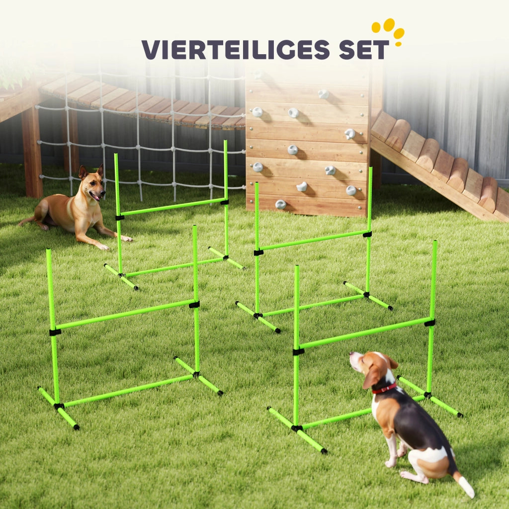 Set Agility per Cani ¨C zephmum ¨C Verde 99x65x94 cm