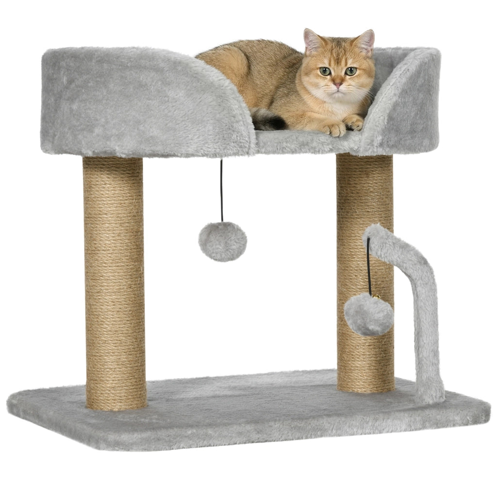 Albero tiragraffi per gatti ¨C Minimal ¨C 42 cm grigio