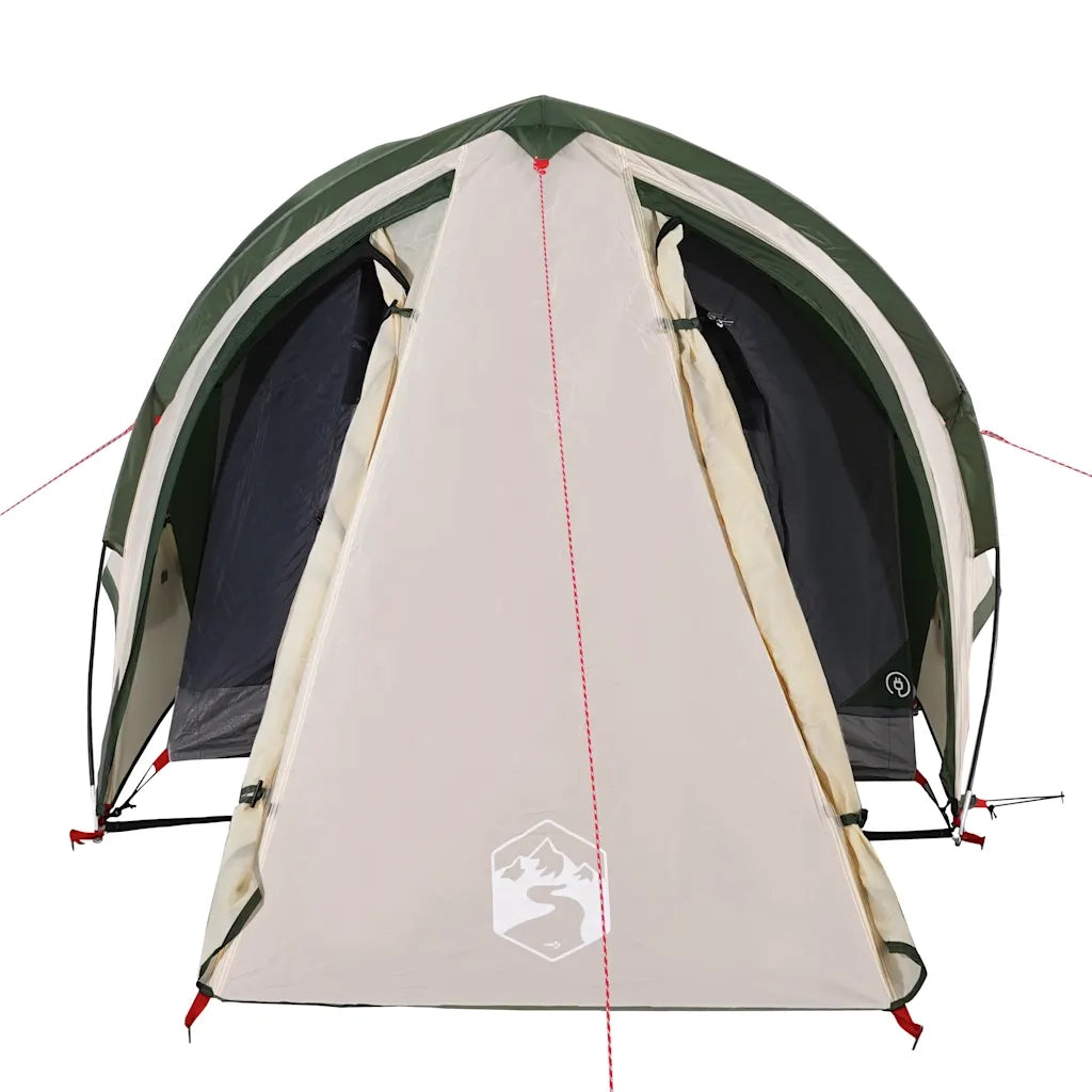 Tenda da Campeggio a Cupola per 2 Persone-Tenda per Escursionismo Verde Impermeabile 953880