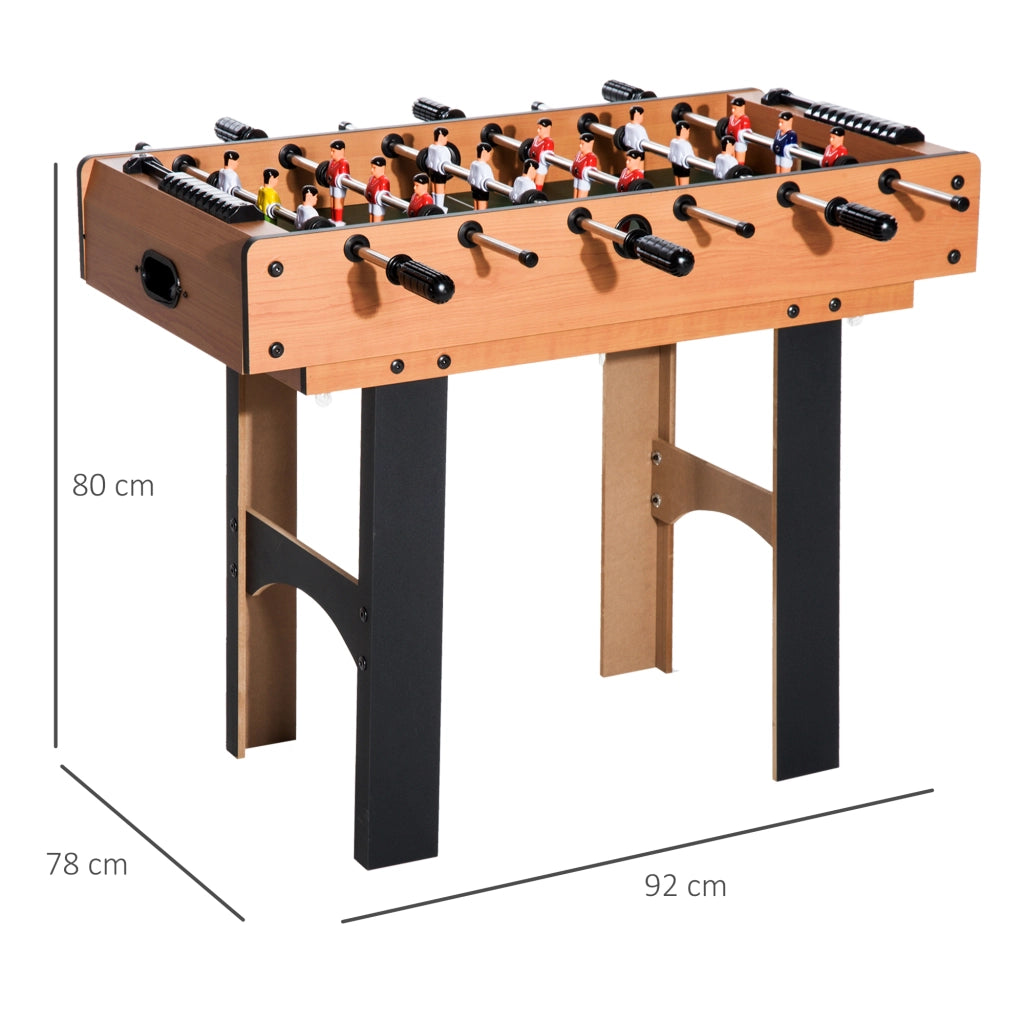 Tavolo da gioco multifunzione 4 in 1: calcio balilla, hockey da tavolo, ping pong, biliardo - Tavolo da gioco multifunzionale 87x43x73cm per