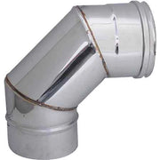 GOMITO A 90  ° PER CANNE FUMARIE  EE ? 120 mm