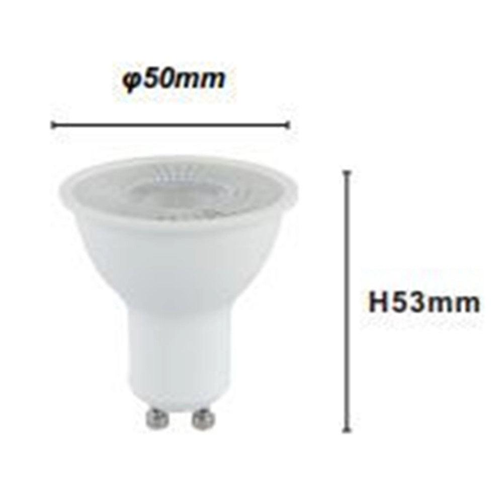 Trade Shop - Lampadina Led Attacco Gu10 9 W Luce Fredda 6500k 913 Lm Bianco Lampada Ip20 00441 -