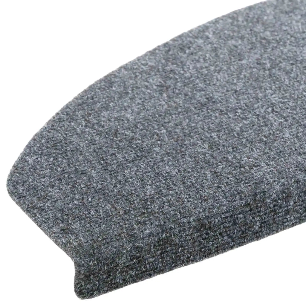 Tappetini per scale autoadesivi 15 pz | Gradini per Scale Grigio Chiaro