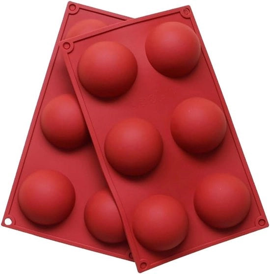 Forma a cono di silicone per cioccolata, diametro: 2 1/2 pollici, 2 pezzi