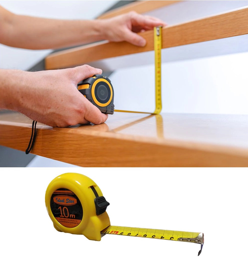 FLESSOMETRO IN ABS IDEAL STAR mt 5x19 mm - IDEAL STAR