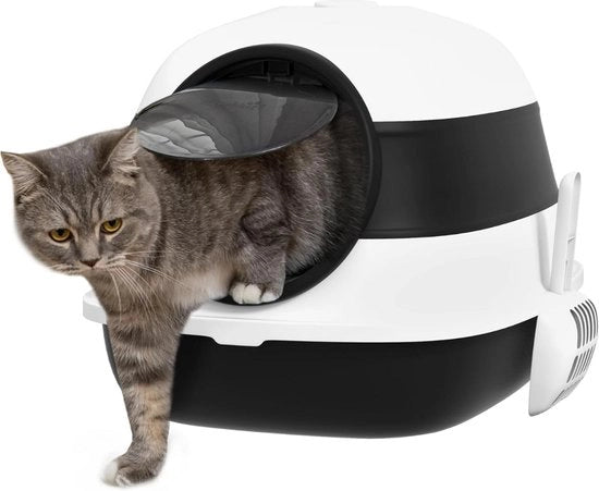 Ciotola per gatti - bianco/nero