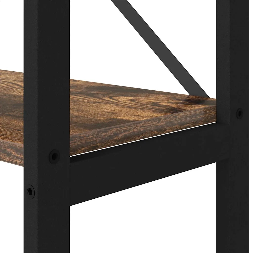 Libreria-Scaffale per Libri-Mobile di Stoccaggio Rovere Sonoma 156 x 25 x 167 cm Legno multistrato 734424