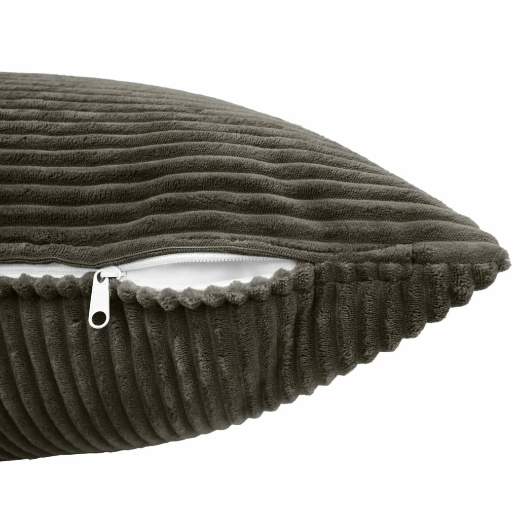 Federa 2 pcs ALMELO Antracite 30 x 50 cm corduroy 913969