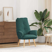 poltrona Verde Scuro 69 x 74 x 93 cm Tessuto Sherpa 42001855