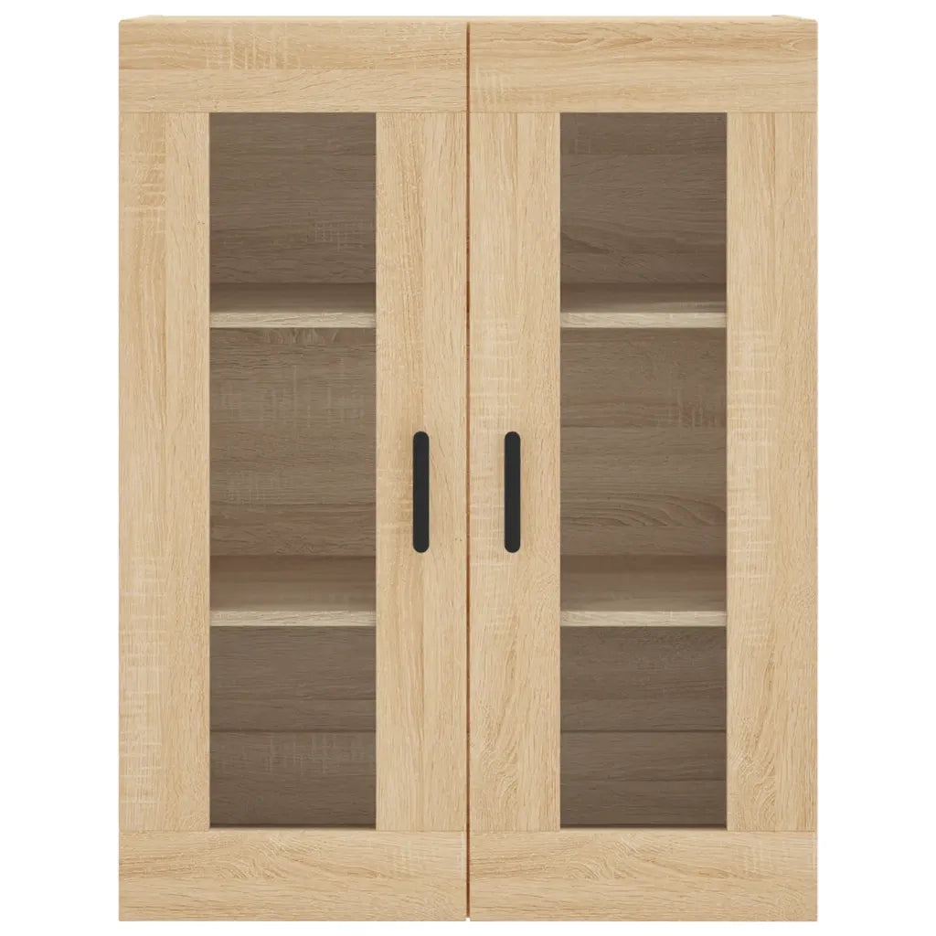 Credenza | Madia | Buffet da pranzo | Armadio da pranzo Rovere Sonoma 69,5x34x180 cm in Legno Multistrato