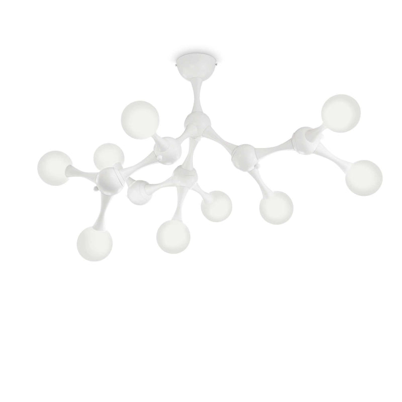 Lampada Da Soffitto Nodino Pl9 Bianco Ideal-Lux