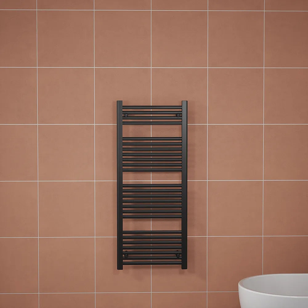 Termoarredo scaldasalviette 1200x500 nero opaco interasse 450 | Antares