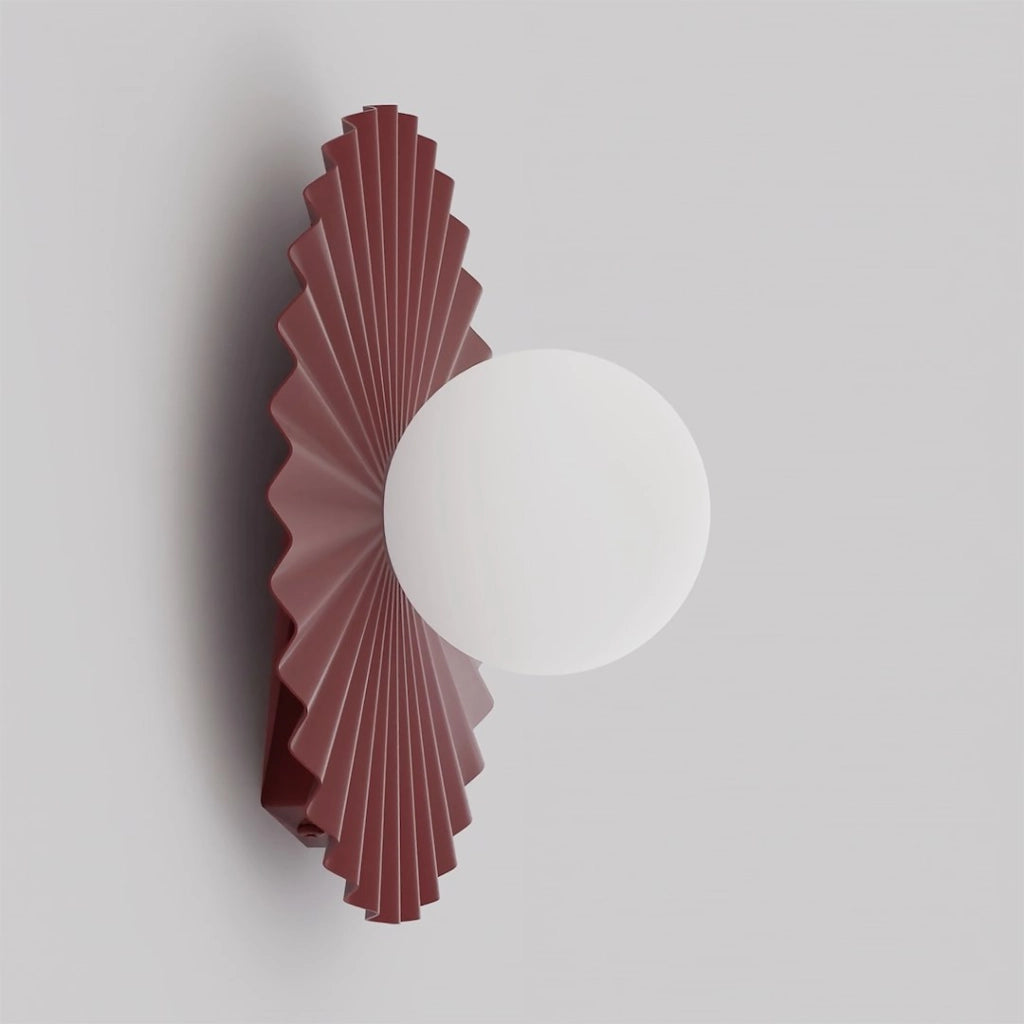 Applique da parete UMBRA bordeaux 1xG9 25 cm Emibig