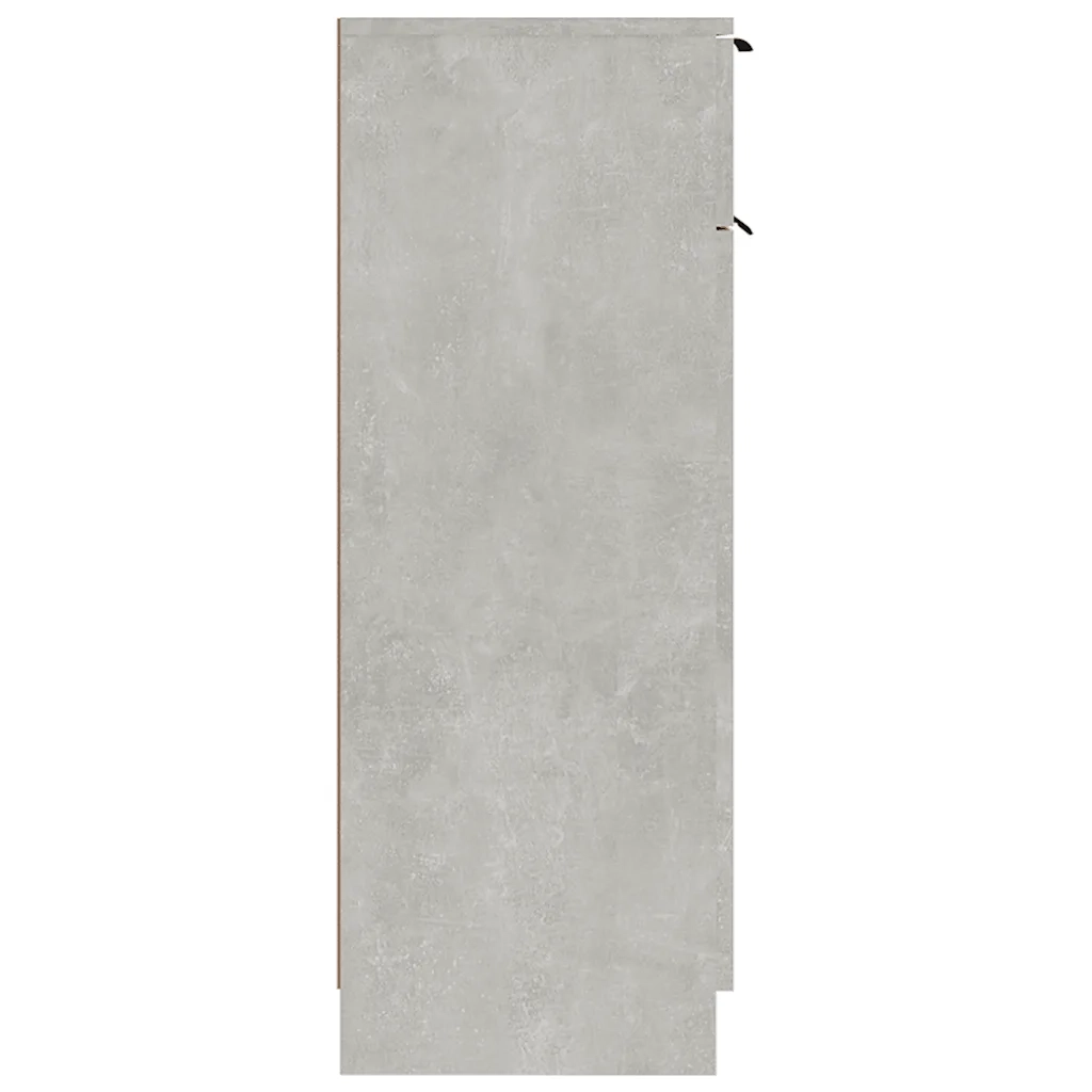 Armadio da Bagno | Mobile da Bagno Grigio Cemento 32x34x90cm in Legno Multistrato