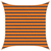 Vela Parasole | Telo Ombra | Vela da ombra solare Arancione e Marrone 2 x 2 m