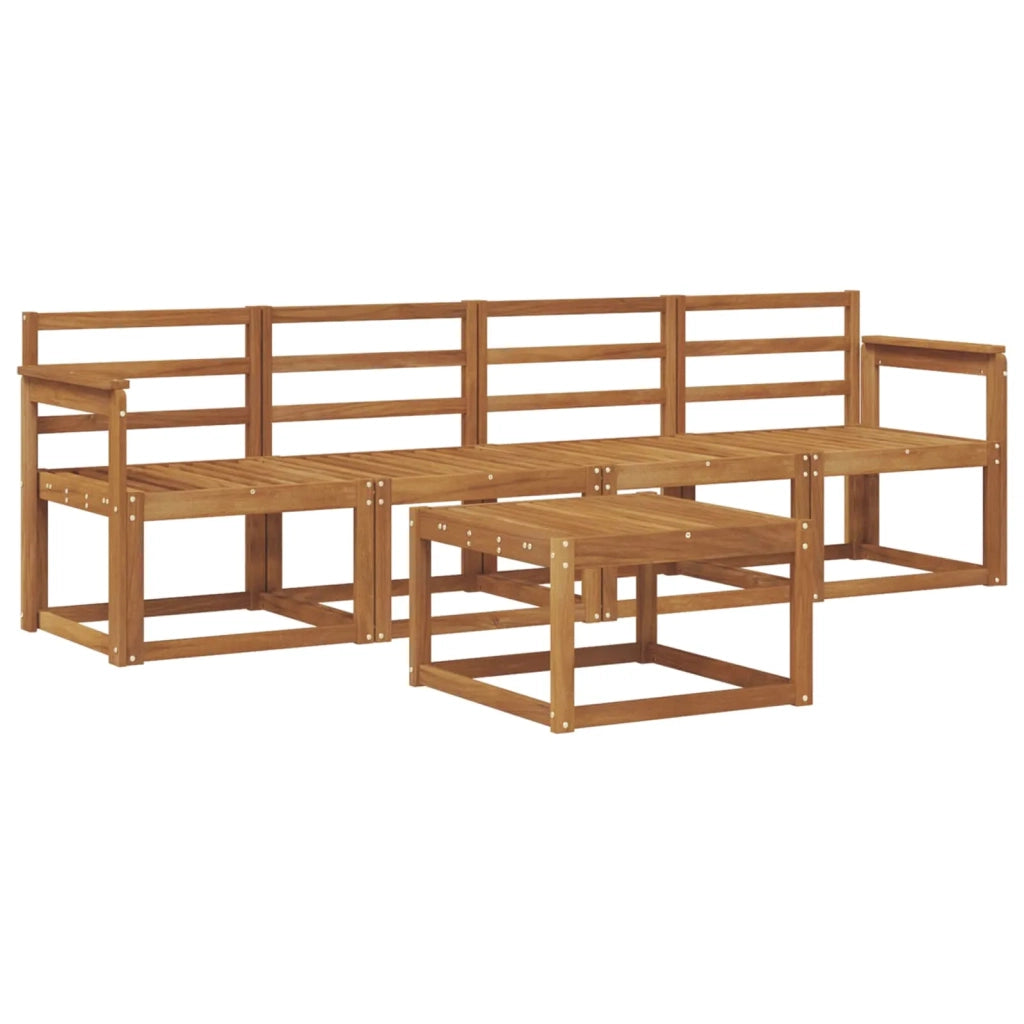 Set di divani da esterno 5 pcs Naturale 3365962