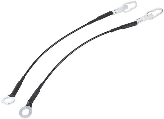 Supporto posteriore cavi in acciaio inossidabile - Supporto posteriore - Kit di cavi per 93/11 - Corrosione resistente - Installazione facile - Duraturo - Sostegno posteriore