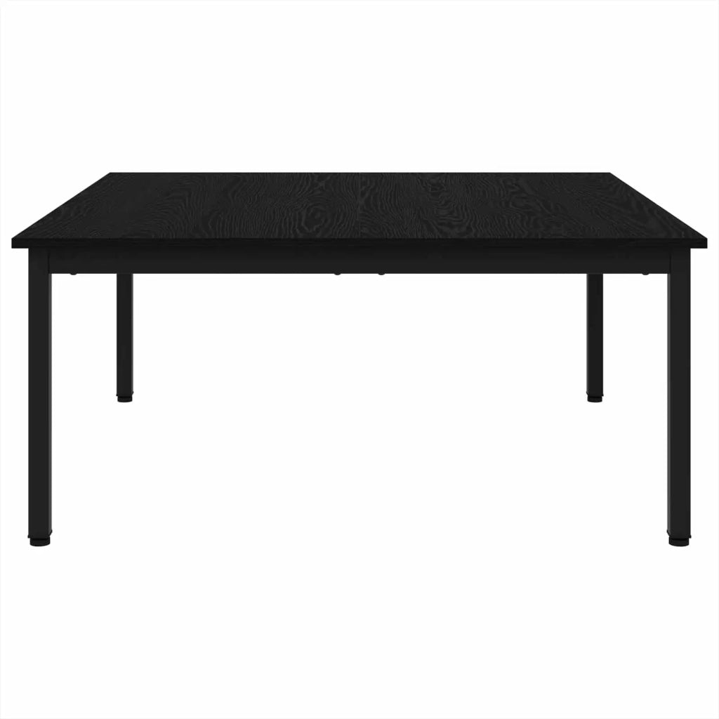 Tavolino da salotto | Tavolino da caff¨¨ | Tavolino da Soggiorno Rovere Nero 100 x 100 x 45 cm