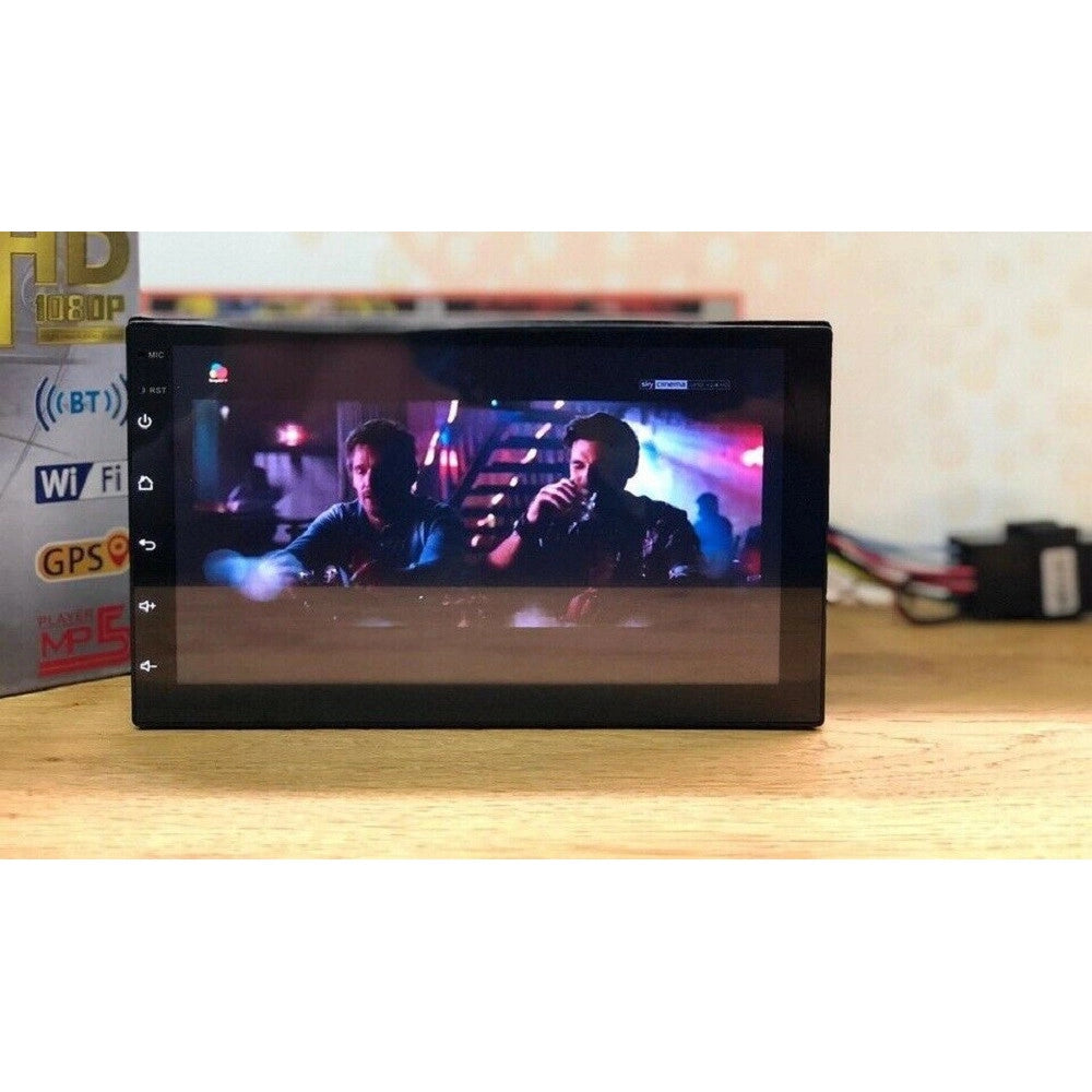 Trade Shop - Autoradio Doppio Din Android 8.1 Navigatore Gps Mirror Link Bluetooth Stereo -