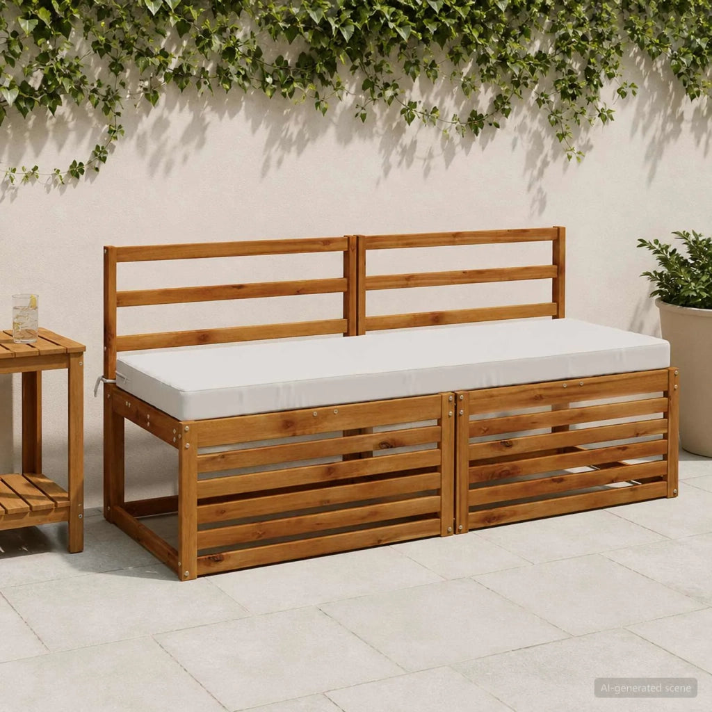 Cuscino per panchina SOEST 100% Poliestere Bianco 950246